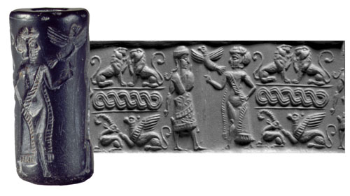 ancient cylinder seal