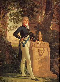 Portrait of Duke of Sussex by Louis Gauffier, 1793